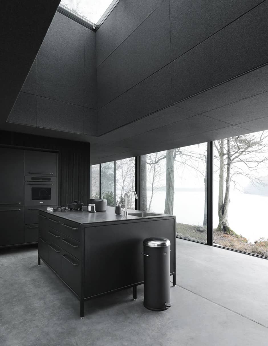 Minimalist kitchen with everything you need in it