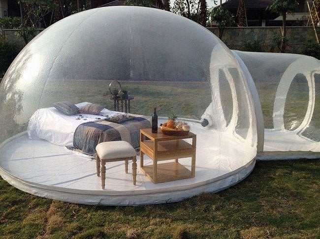 Business idea: buy one, set it up in a cool place, list it on airbnb. You're welcome!