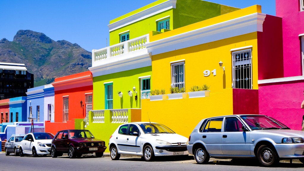 Bo-Kaap was one of the original hubs of Malay culture in Cape Town, Sowth Africa. Today it’s one of the trendiest and most expensive neighbourhoods with lots of restaurants and wine bars.