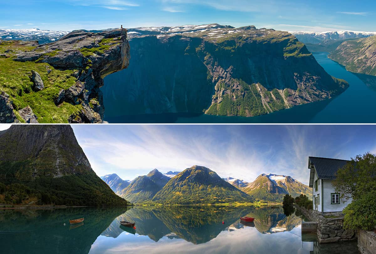 The fjords are the soul of Norway