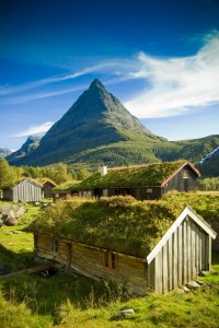 The imposing Innerdal Tower watching over the splendid Innerdalen Valley.