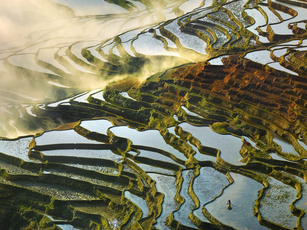 Spectacular Rice Terraces of Yuanyang. Photo by ThierryBornier