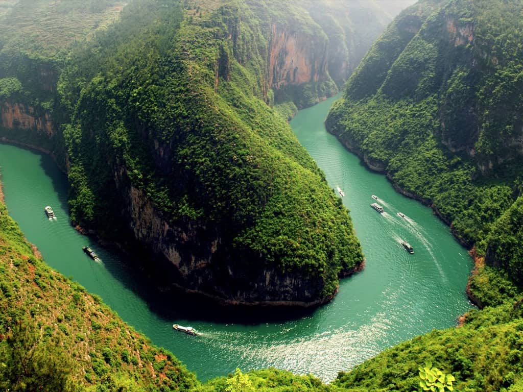 Yangtze River is the longest river in Asia and the third longest in the world.
