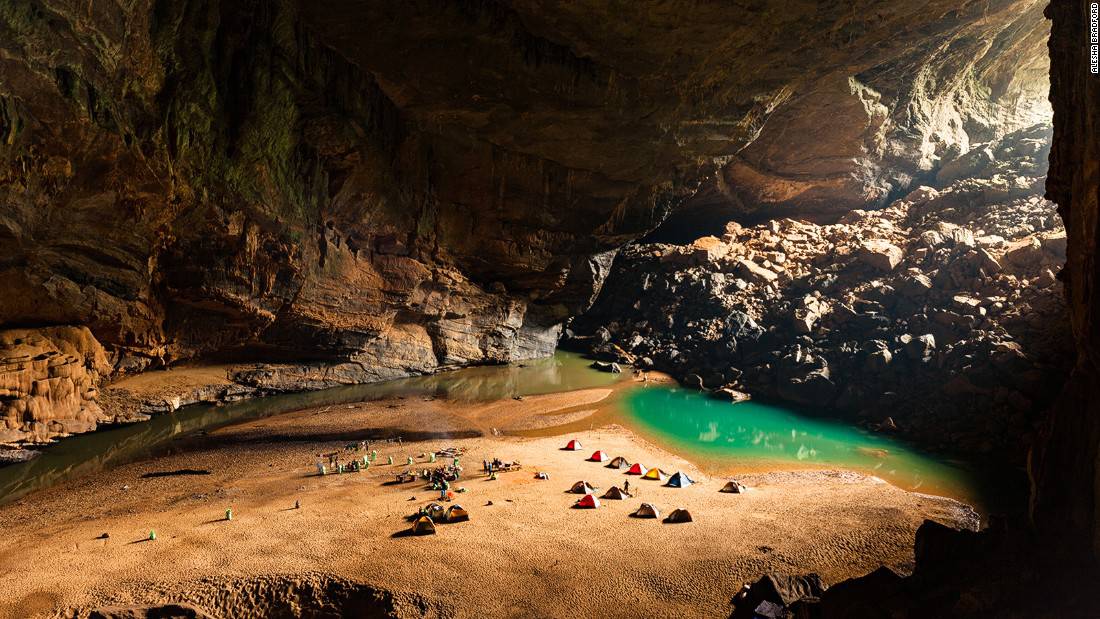 During the expedition you'll set up tent in Asia's best tent location, inside the cave.