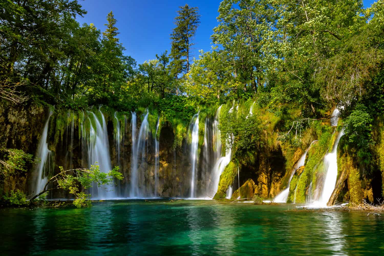 Plitvice Lakes National Park Waterfalls
