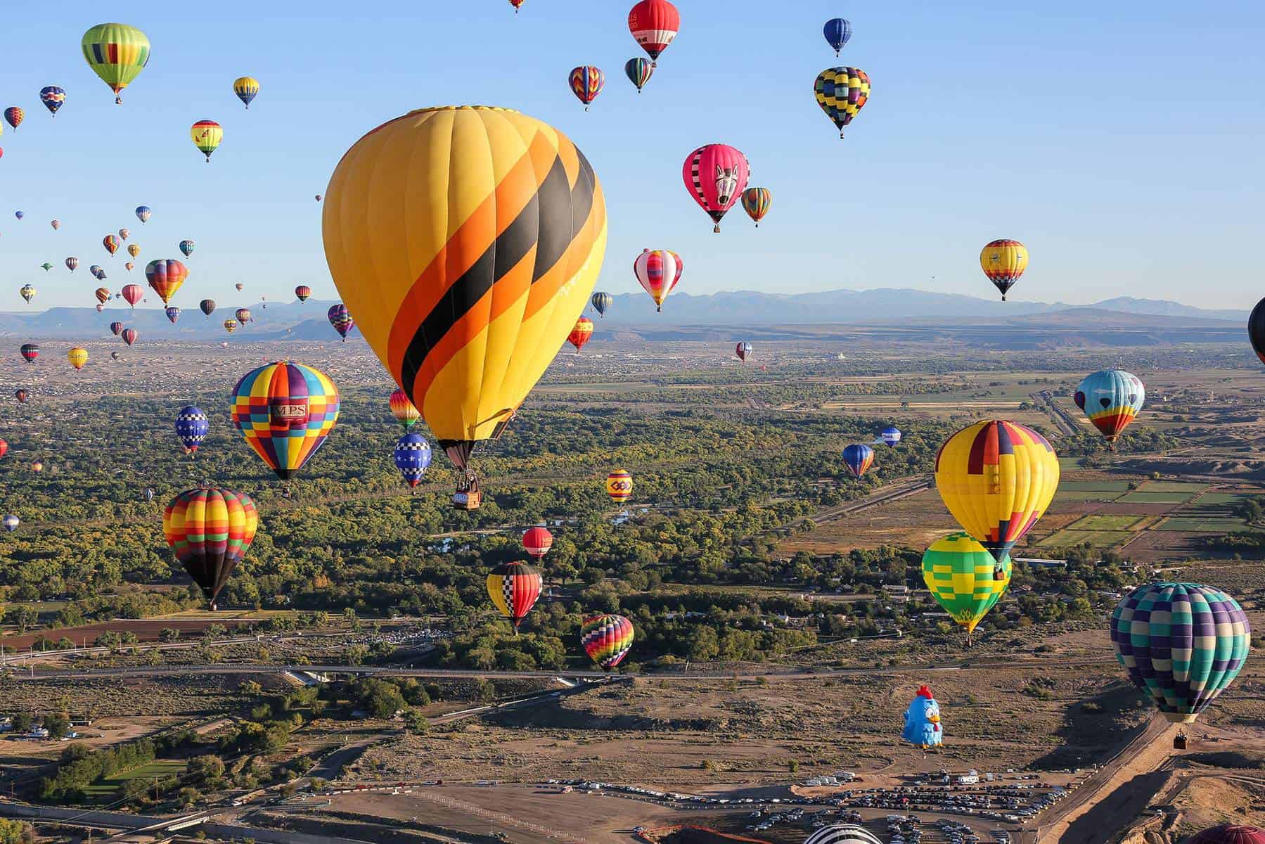 Albuquerque hot air balloons