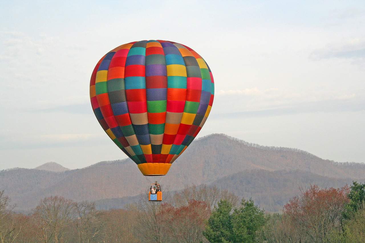 Asheville Hot Air Balloons. 
