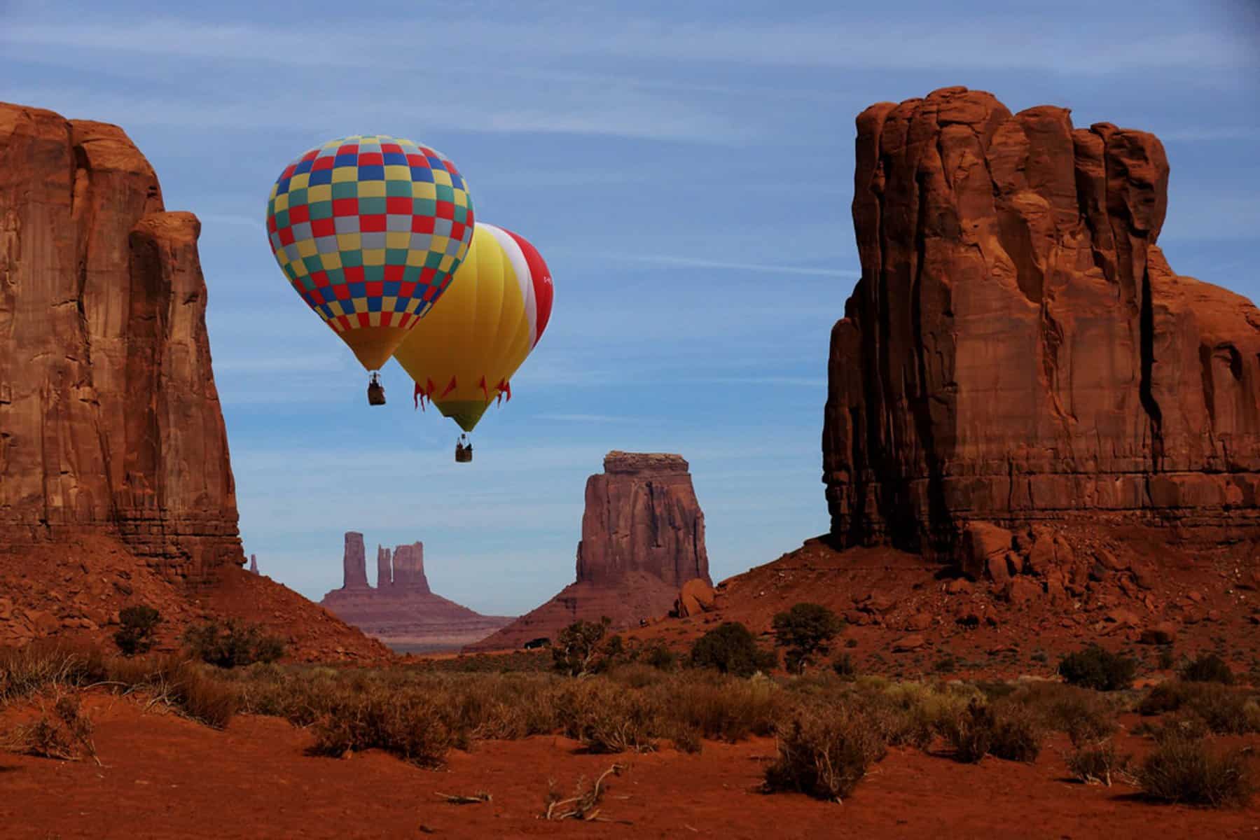 Monument Valley Hot Air Balloons
